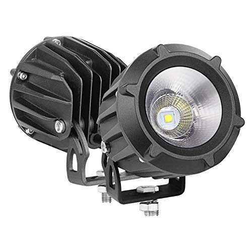 Auto Power Plus LED Pods, 2PCS 3" 50W Round Off Road Driving Lights Spot Flood Combo Round LED Pod Light Waterproof Backup Work Light for Off Road Truck Motorcycle ATV Boat Tractor - Image 1