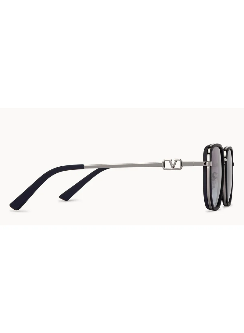 VINCENT CHASE Wired Up By Lenskart Unisex Full Rim Square Polarized & UV Protected Sunglasses VC S14663