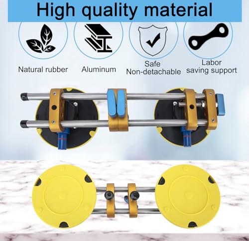 9TH SHOP Granite Seam Setter 2 Pack, 6 Inch Seamless Seam Setter for Granite, Stone, Quartz Slabs, Marble and Tile - Image 3
