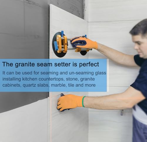 9TH SHOP Granite Seam Setter 2 Pack, 6 Inch Seamless Seam Setter for Granite, Stone, Quartz Slabs, Marble and Tile - Image 2
