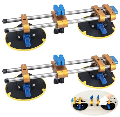 9TH SHOP Granite Seam Setter 2 Pack, 6 Inch Seamless Seam Setter for Granite, Stone, Quartz Slabs, Marble and Tile - Image 1