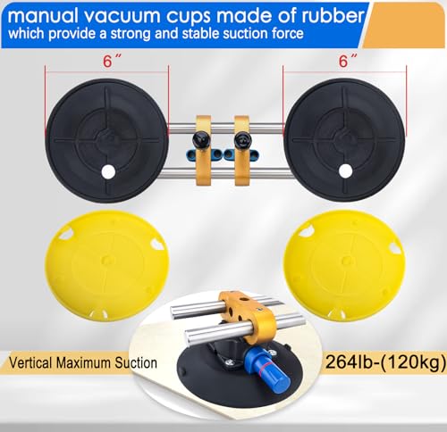9TH SHOP Granite Seam Setter 2 Pack, 6 Inch Seamless Seam Setter for Granite, Stone, Quartz Slabs, Marble and Tile - Image 4