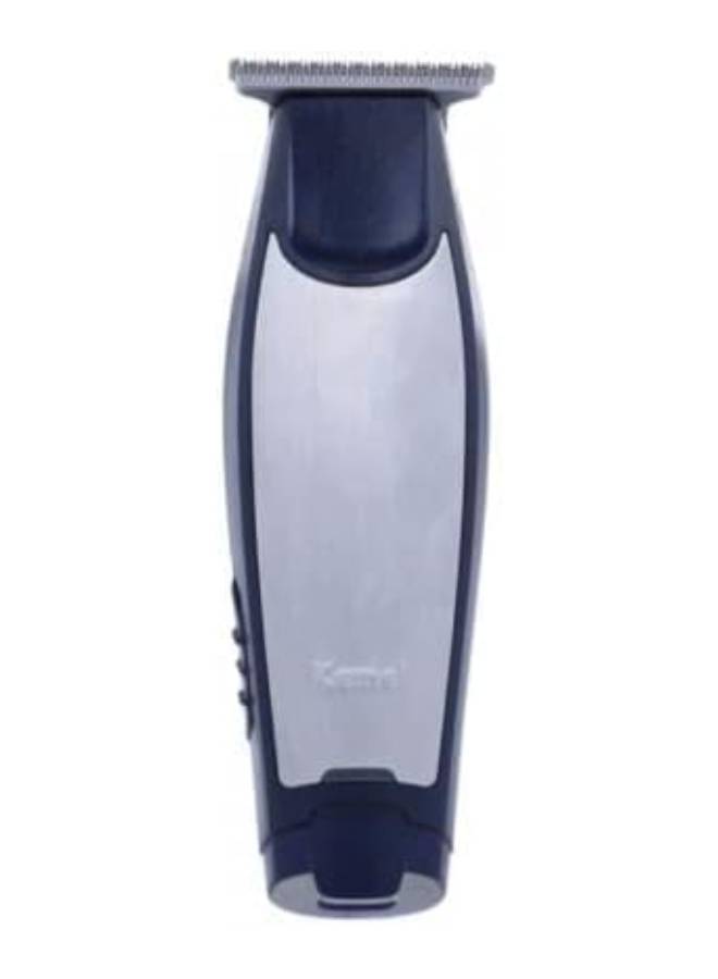 Kemei KM-5021 3 In 1 Rechargeable Trimmer And Clipper Blue/Silver/Black - Image 3