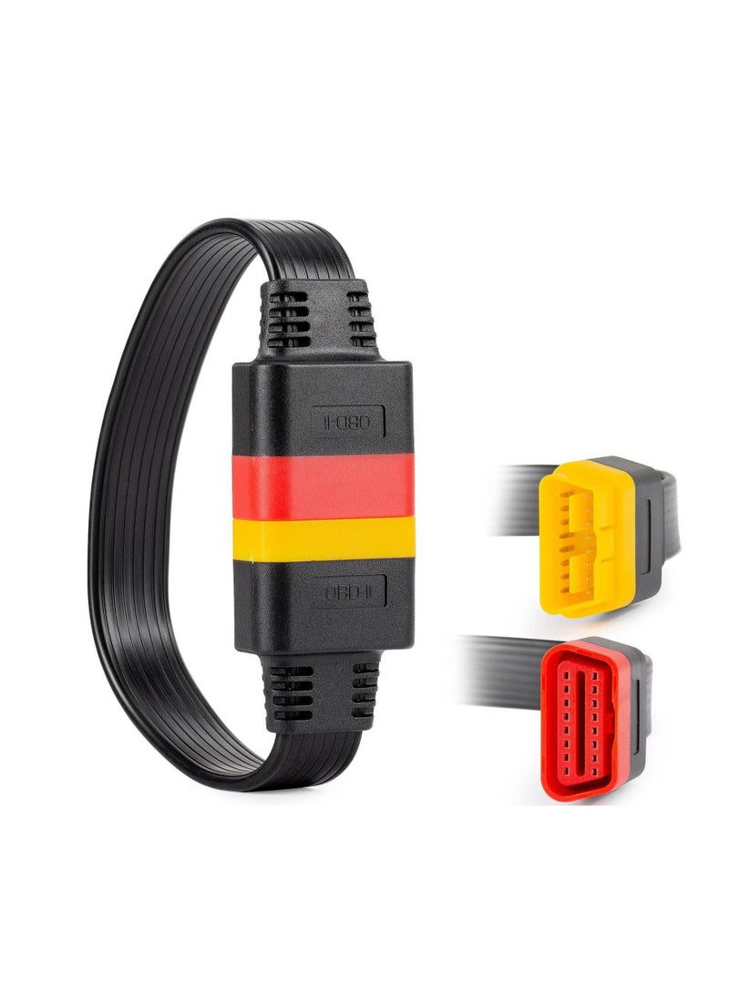 لانش كابل لانش OBD2 لتوصيل أجهزة فحص X431 بالسيارة - وصلة 36 سم ذكر في أنثى - Image 4