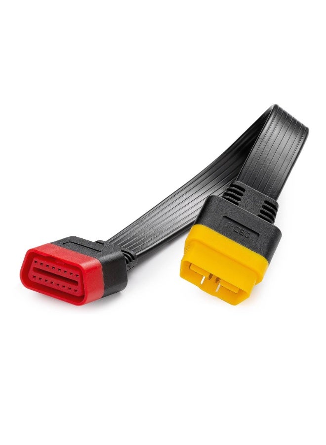 لانش كابل لانش OBD2 لتوصيل أجهزة فحص X431 بالسيارة - وصلة 36 سم ذكر في أنثى - Image 3