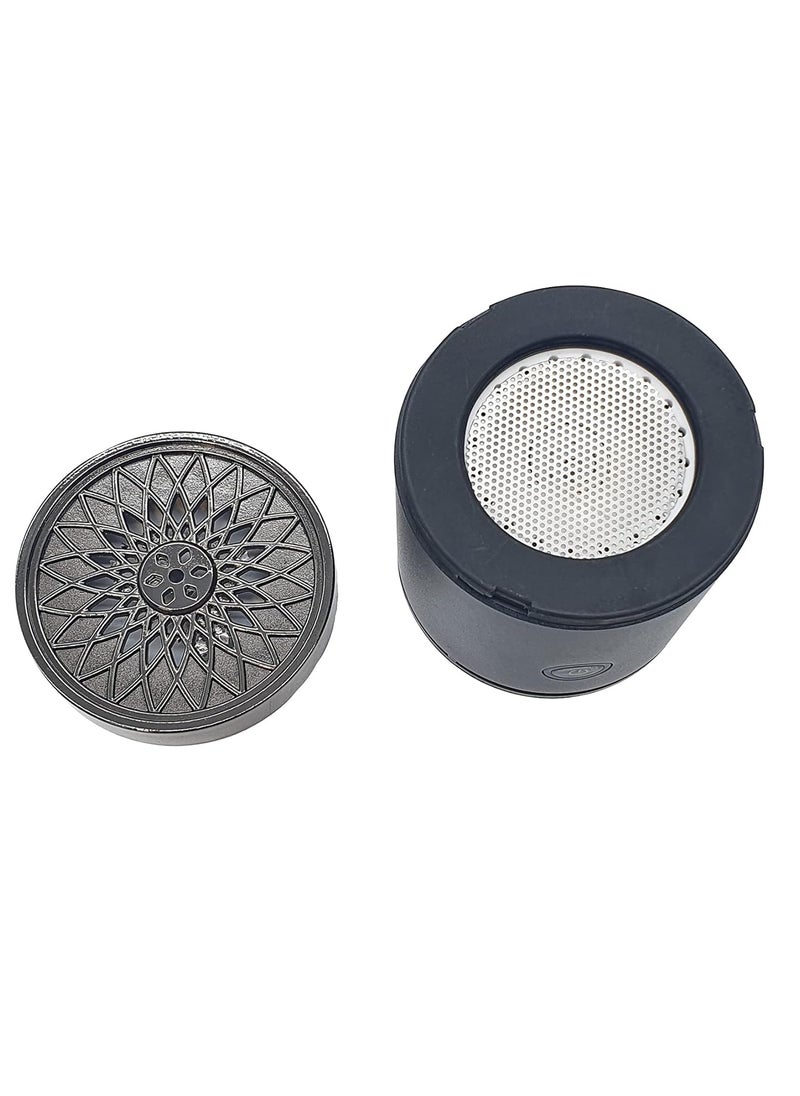 Bukhoor Electric Mini Car Bakhoor Burner – Portable USB-Powered Arabic Oud Incense Diffuser for Car, Office & Home Use – Compact Black Mabkhara for Oud, Resin & Electric Bakhoor – Heat-Safe, Smokeless Fragrance Dispenser with Rechargeable Battery  - Image 3