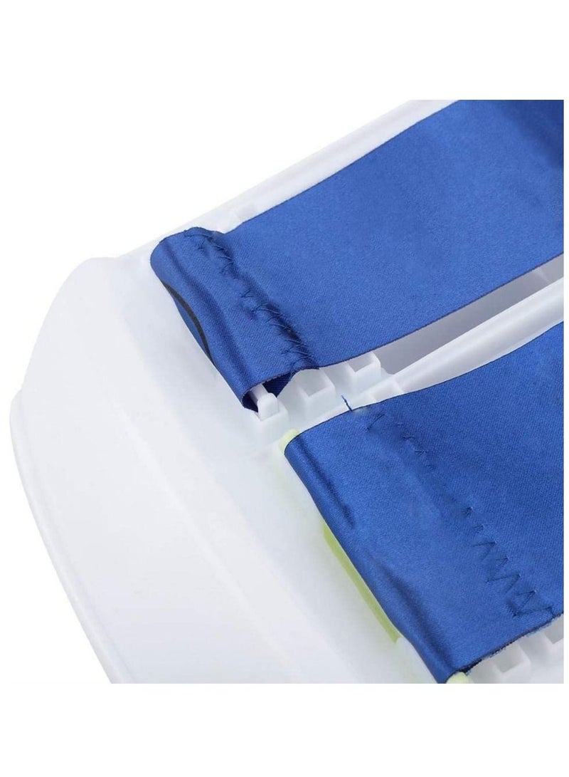 DIY Plastic Vegetable Meat Rolling Tool Sushi Maker Making Home Kitchen Tool Blue/White - Image 4