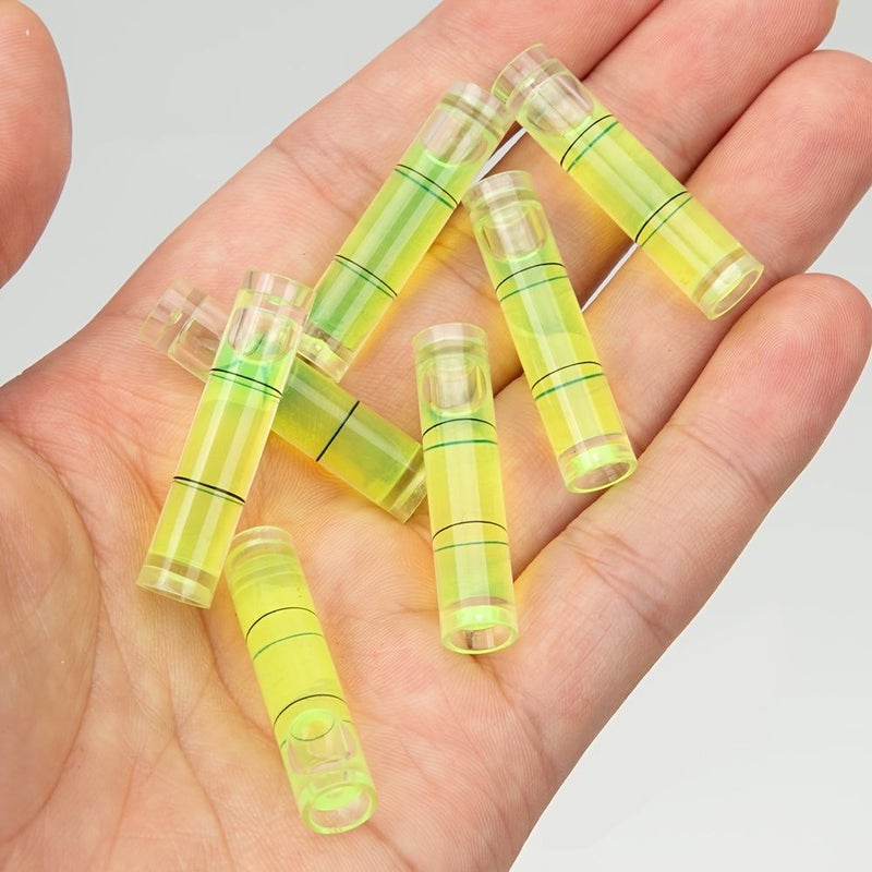 12 Cylindrical Spirit Levels 8x35mm For Layout Measurement Tasks - Image 3