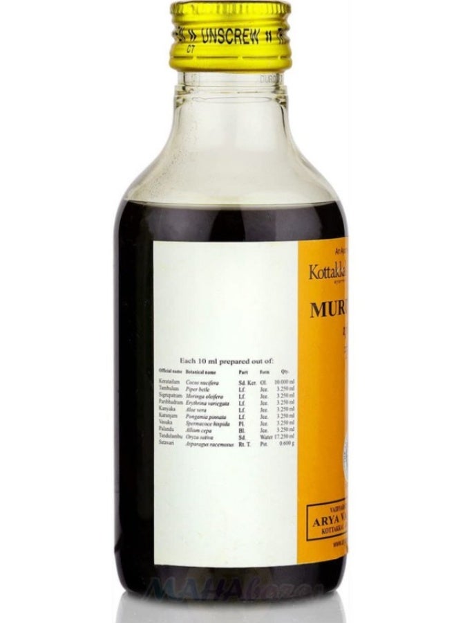 Kottakkal Ayurveda Murivenna Oil 200ml – Ayurvedic Bone & Joint Support Oil for Pain Relief and Wound Care - Image 2