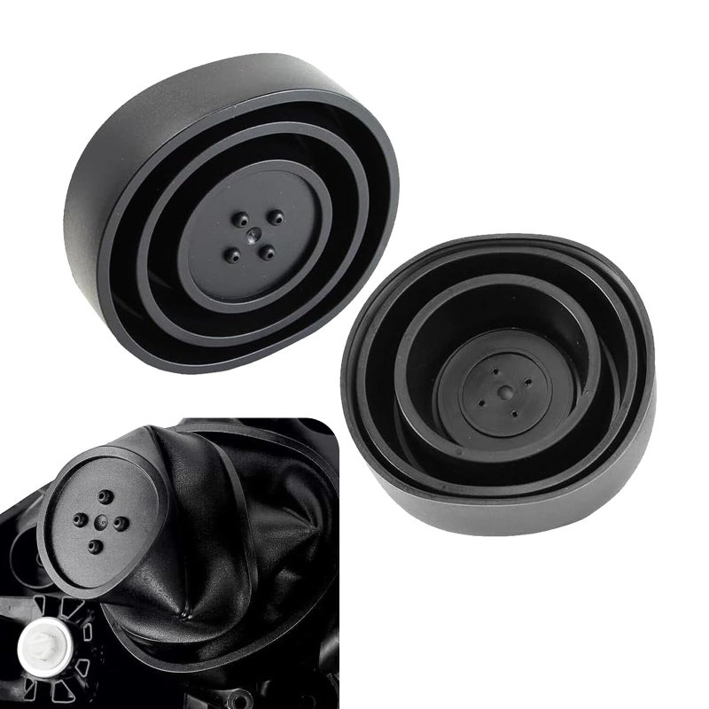 Zosgrew 2 PCS Car Forward Light Dust Cover 216374 Rubber Lamp Bulb Housing Cap for Light Bulb Opening Ranging From 25 275 354 Conversion Accessories for Most Cars Black - Image 3