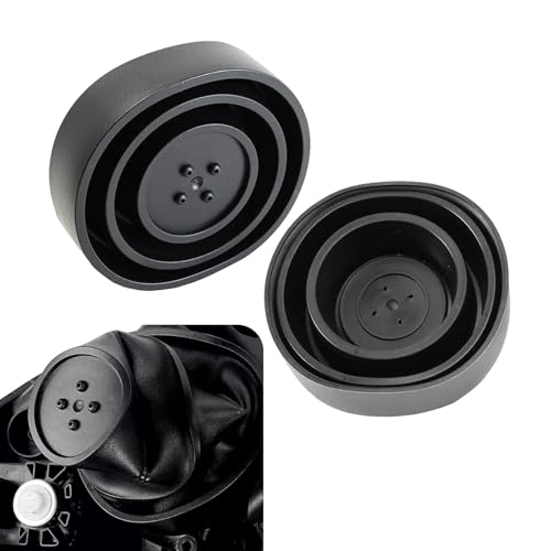 Zosgrew 2 PCS Car Forward Light Dust Cover 216374 Rubber Lamp Bulb Housing Cap for Light Bulb Opening Ranging From 25 275 354 Conversion Accessories for Most Cars Black - Image 1