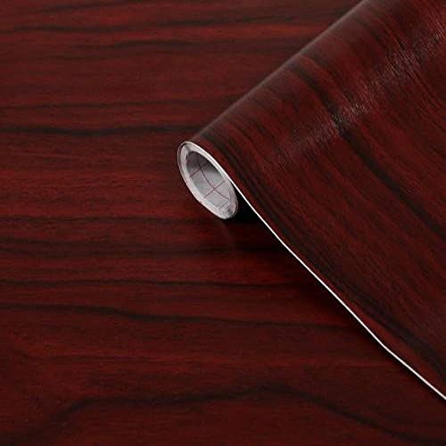 d-c-fix 346-0038 Decorative Self-Adhesive Film, Mahogany Wood, 17" x 78" Roll - Image 5
