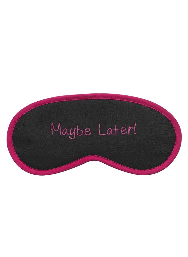BAND BOX May Be Later (Pink) Eye Mask - Image 2
