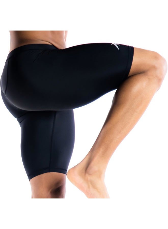 CompressionZ (Medium, Black) - Shorts - Men's Boxer Brief - Best for Running, Cycling, Basketball - Image 2