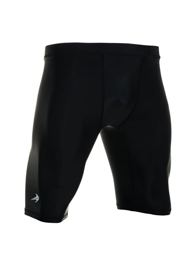 CompressionZ (Medium, Black) - Shorts - Men's Boxer Brief - Best for Running, Cycling, Basketball - Image 1