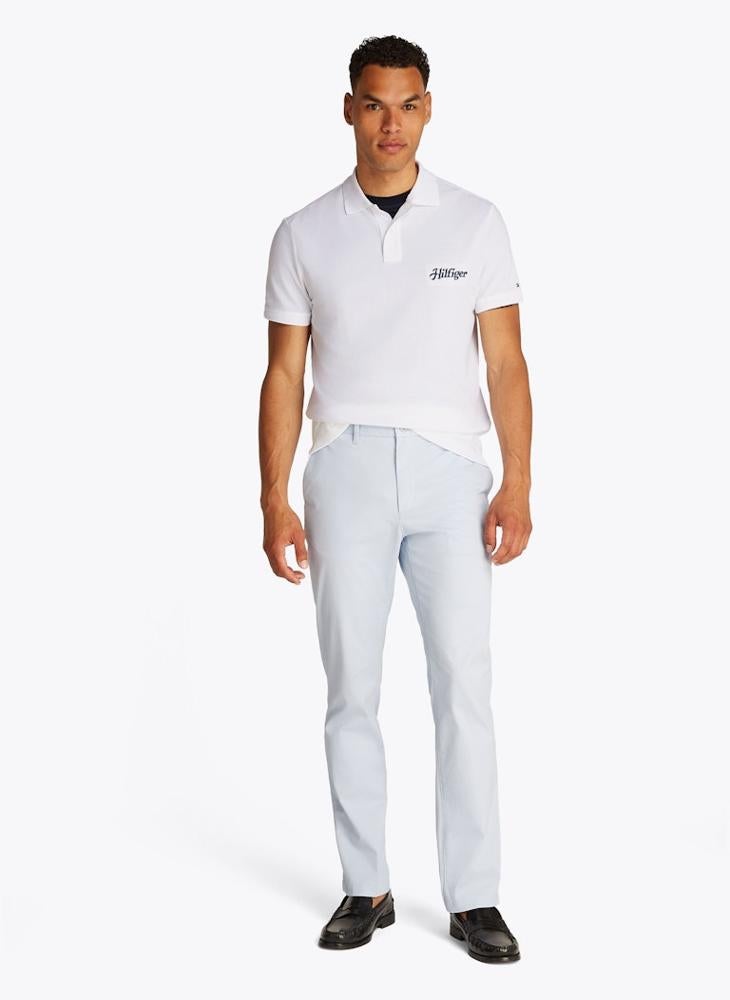 تومي هيلفيغر بولو بقصة عادية وأكمام قصيرة برسومات - Image 4