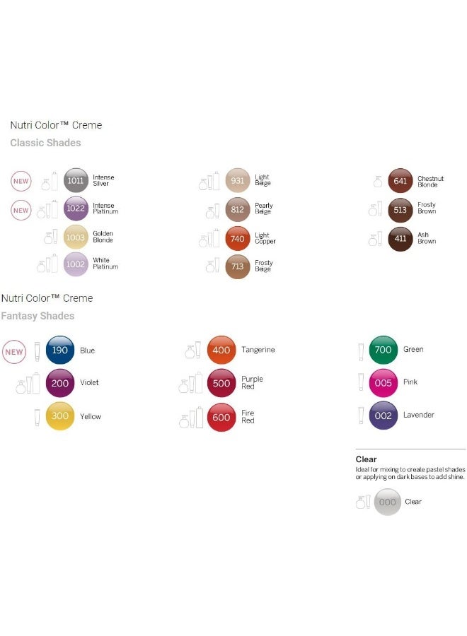 Revlon Professional كريم لون نوتري 1022 بلاتينيوم مكثف - Image 3