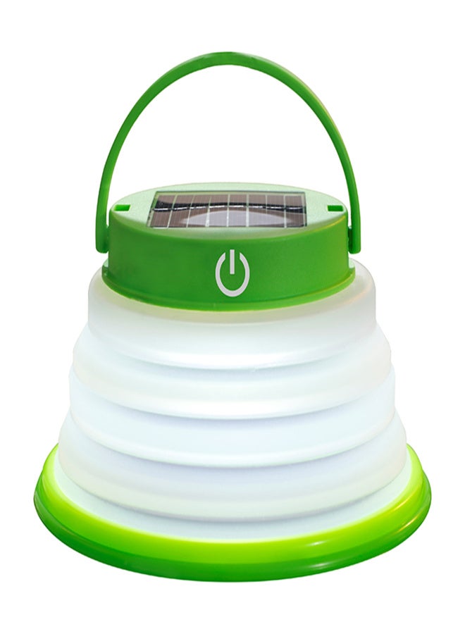 Retractable Solar Light Outdoor Waterproof Foldable Tent Light Portable Leds Rechargeable Camping Lamp with Handle for Emergency/Mountaineering/Fishing - Image 1