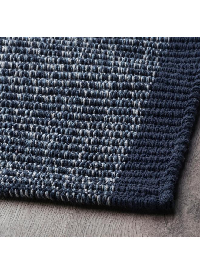 erorex Rug, flatwoven, blue, 80x200 cm - Image 2