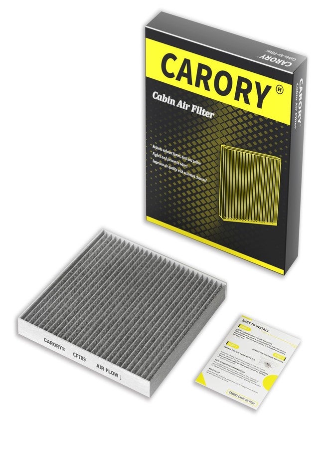 CARORY Cabin Air Filter w/Activated Carbon for Hyundai Accent 12-17, Tucson 05-15, Veloster 12-17, Kia Forte 10-13, Forte Koup 10-13, Forte 5 12-13, Rio 06-17, Rondo 07-12, Sportage 05-16 and More - Image 1
