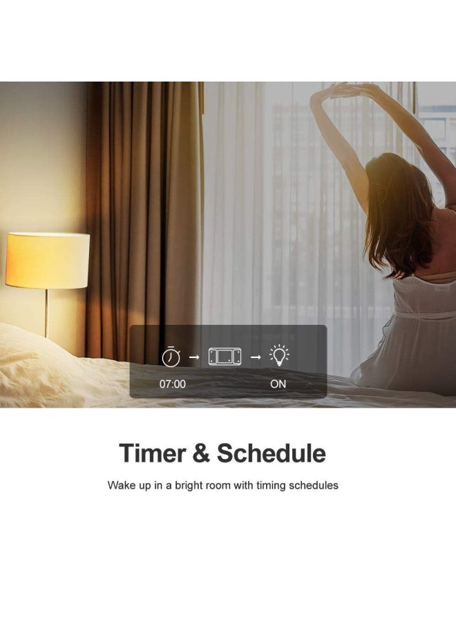 NIBEMINENT 2-Piece Wi-Fi Smart Switch Set White/Black - Image 3