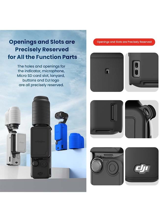 aMagisn Premium Silicone Protective Case for DJI Osmo Pocket 3 - Essential Accessory for DJI Gimbal Action Camera - pzsku/Z215D7EB7F80F842C6E8CZ/45/_/1731309166/c288843d-a123-4741-916f-efa9c795f45e