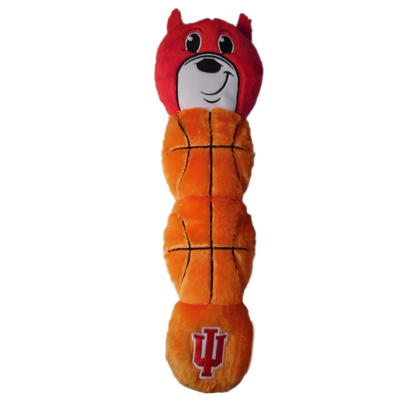 Pets First NCAA Indiana Hoosiers Mascot Toy for Pets. Plush Dog Toy with 5 Inner SQUEAKERS. 21" Long Dog Toy, IND-3226 - Image 5