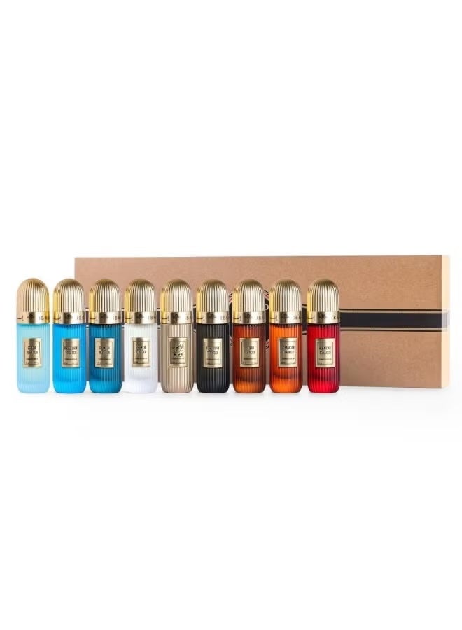 IBRAQ مجموعة هدايا عطر التبغ من إبرق - 9 × 20 مل - Image 4