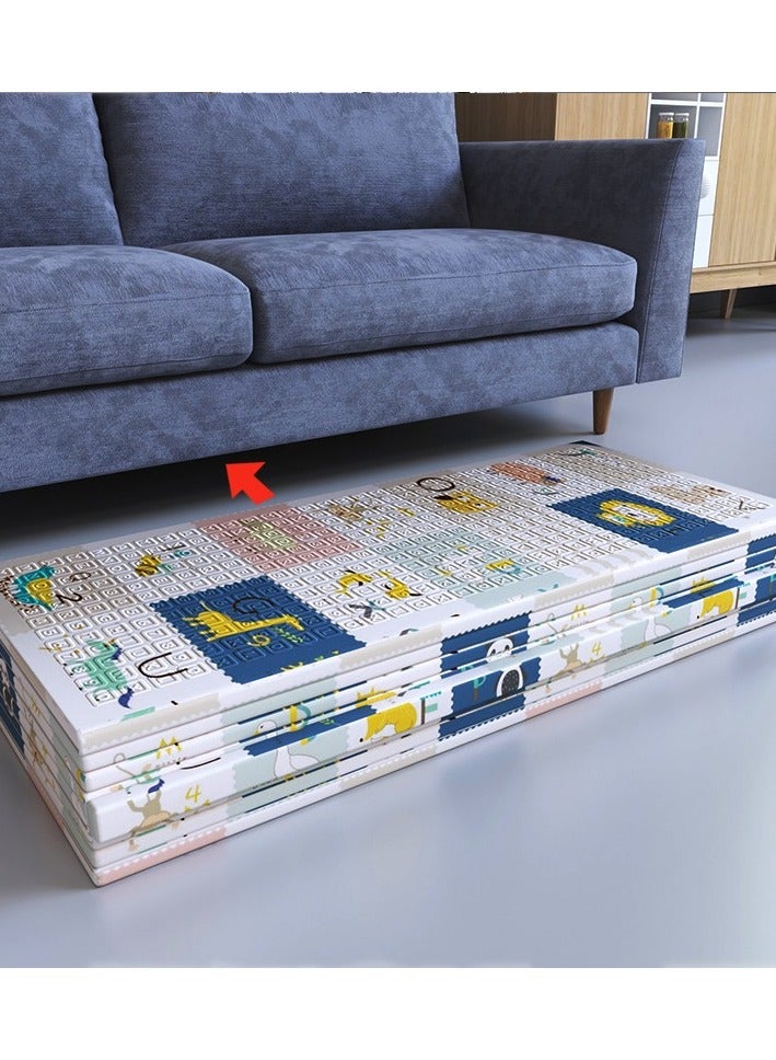 High quality baby floor play mat foldable portable animal printed playmat (180*200 cm)  - Image 2