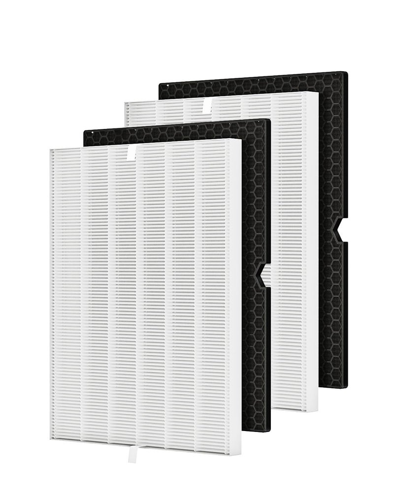Future Way 2Set 55002 Air Purifier Replacement Filter for Winix 55002 H13 True HEPA Filter  Activated Carbon Filter Kit Replace 116130 Filter H