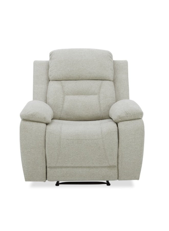 كوكا | كرسي استرخاء هزاز يدوي فاخر | قماش بيج فاتح ناعم ومقاوم للتآكل | نظام إمالة مريح مع حركة هزاز هادئة | دعم متكامل للجسم لغرفة المعيشة وزوايا القراءة - Image 2