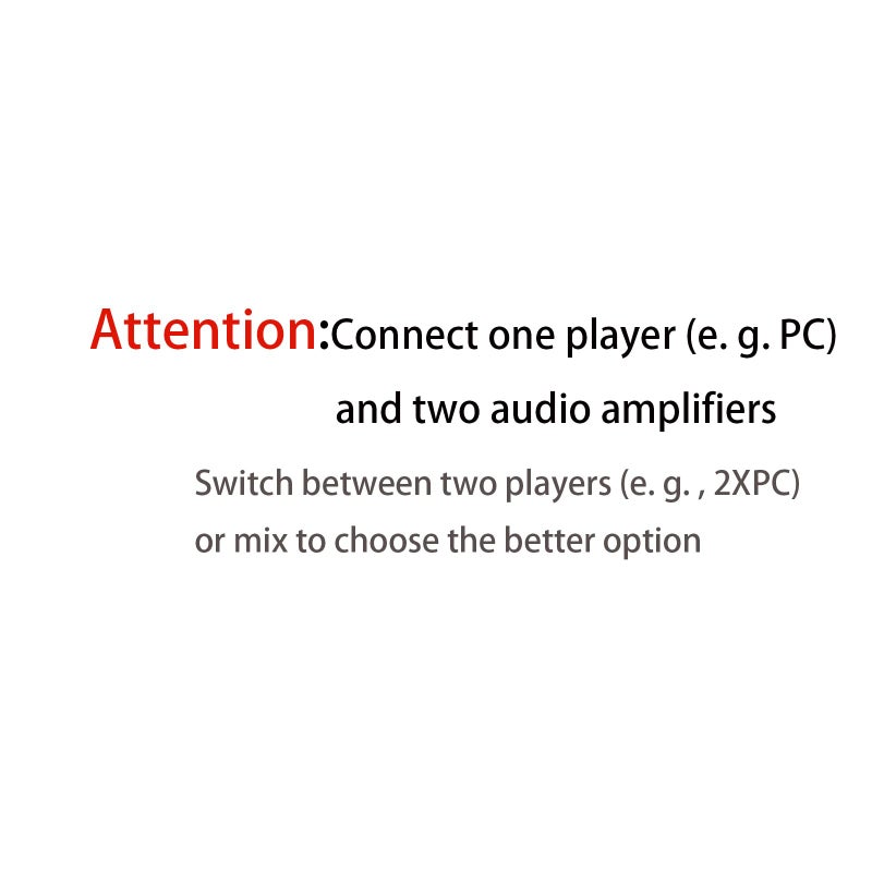 Arklove 1ft Shielded RCA Splitter Subwoofer Stereo Audio Video Cable 1 Male to 2 Female Dual Speaker Y Adapter Connector Extension Cord 24k Gold Plated(2 Pack) - Image 4