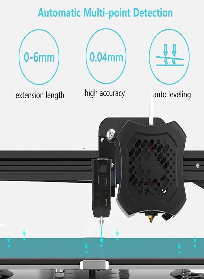 Comgrow Official Creality CR Touch Auto Bed Leveling Sensor Kit with 32 Bit V4.2.2 / V4.2.7 Mainboard and Metal Push Pin for Ender 3/Ender 3 V2/Ender 3 Pro/Ender 5 Pro/Ender 5/CR-10 3D Printer - Image 2