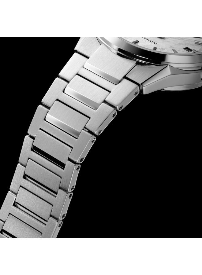 CASIO Edifice Automatic Analog Men’s Watch EFK-110D-7A, 38 mm Silver Dial, Stainless Steel Case & Bracelet, 100 m WR - Image 4