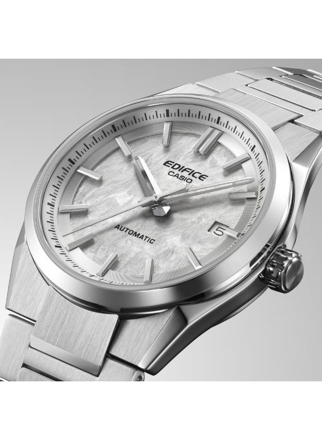CASIO Edifice Automatic Analog Men’s Watch EFK-110D-7A, 38 mm Silver Dial, Stainless Steel Case & Bracelet, 100 m WR - Image 5
