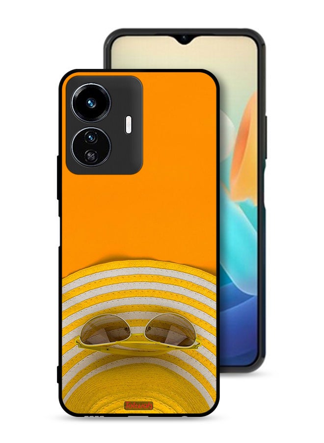 Tolwak Vivo Y77 5G Protective Case Cover Glasses Hat - Image 1