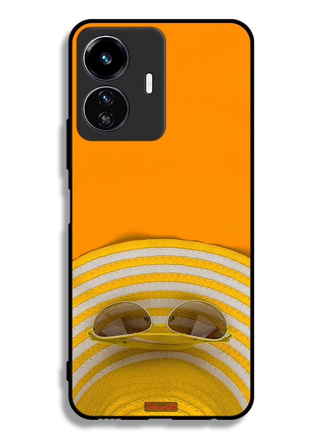 Tolwak Vivo Y77 5G Protective Case Cover Glasses Hat - Image 2