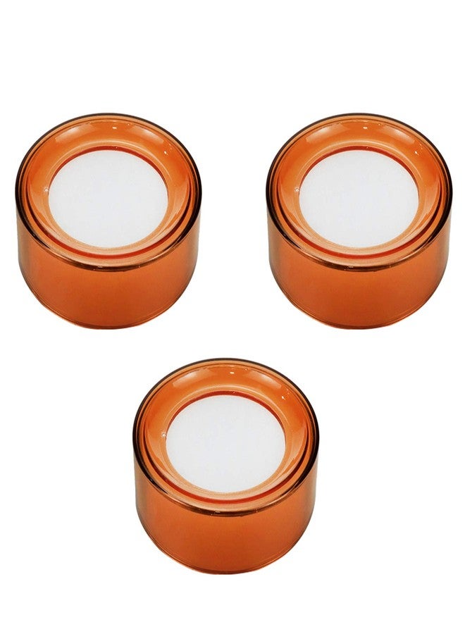 Dahszhi Desktop Sponge Finger Wet Moistener 2.7" Dia Brown - 3pcs - Image 1