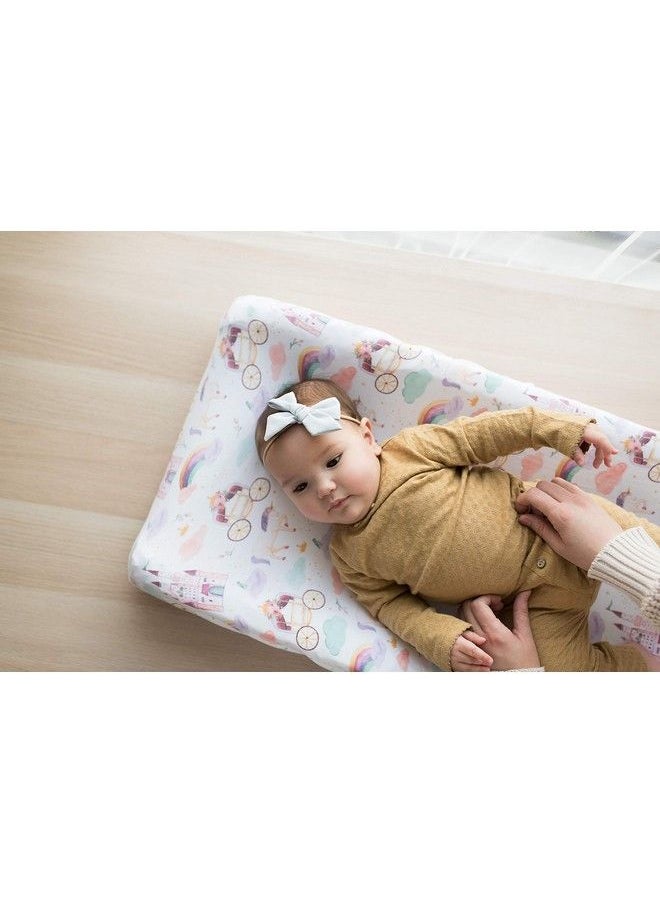 Copper Pearl Premium Knit Diaper Changing Pad Cover "Enchanted" By Copper Pearl  - Image 4