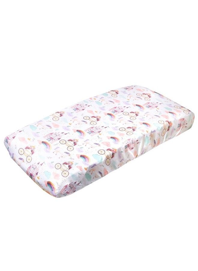 Copper Pearl Premium Knit Diaper Changing Pad Cover "Enchanted" By Copper Pearl  - Image 1