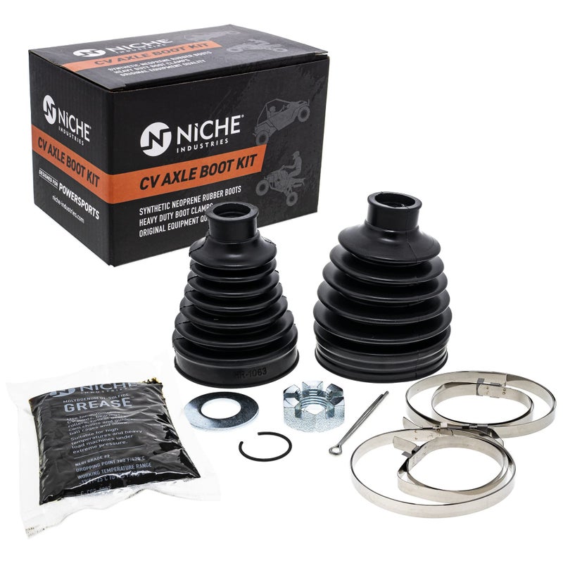 طقم غلاف محور العجلات الأمامي NICHE ل 2203842 1332873 بولاريس سبورتسمان 550 X2 و XP 850 ATV