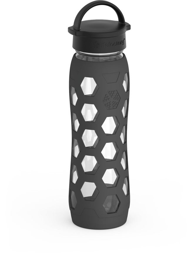 Lifefactory 22oz Bottle Classic Cap Hex Carbon - Image 2