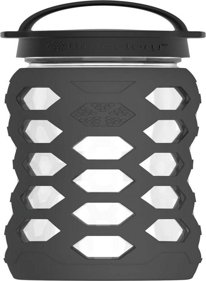 Lifefactory 22oz Bottle Classic Cap Hex Carbon - Image 1