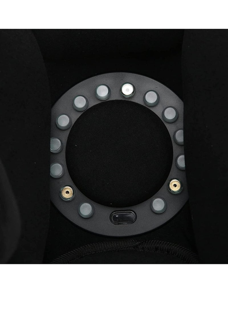 ELTRAZONE جهاز تدليك الركبة المحمول KM-05، العلاج في المنزل، تنقية سوائل الجسم والدم من الشوائب مع جهاز تدليك الركبة، تخفيف الألم النهائي للركبة، لعلاج تورم المفاصل المتصلبة وإصابات العضلات، الاهتزاز - Image 2