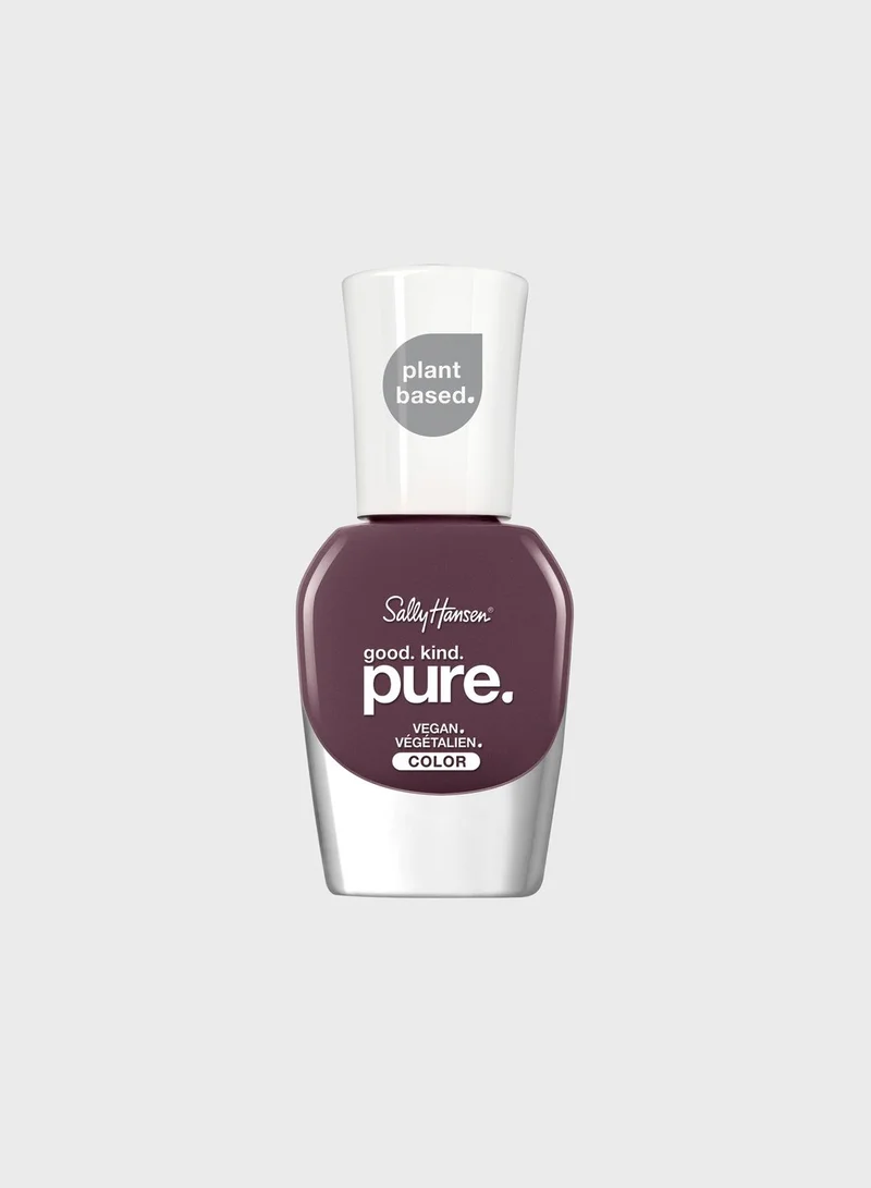 Sally Hansen Good.Kind.Pure. Nail Polish, Grape Vine, 10ml - 0.34 fl oz