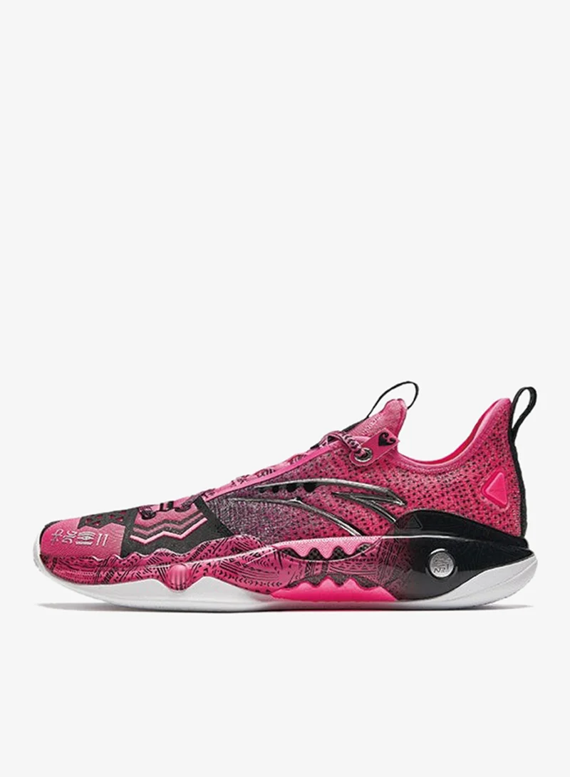ANTA Shock Wave  5 PRO Wide Last Basketball Shoes Red