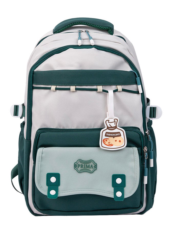 بريما شنطه ظهر 18" بنقشات كارتون للأطفال | شنطه مدرسيه خفيفة الوزن 18 بوصة للبنات والأولاد، مقابض مبطنة لتقليل ألم الكتف، سحاب ناعم ضد الالتصاق، مساحة واسعة مع محفظة نقود مجانية، ألوان متعددة أنيقة - Image 1