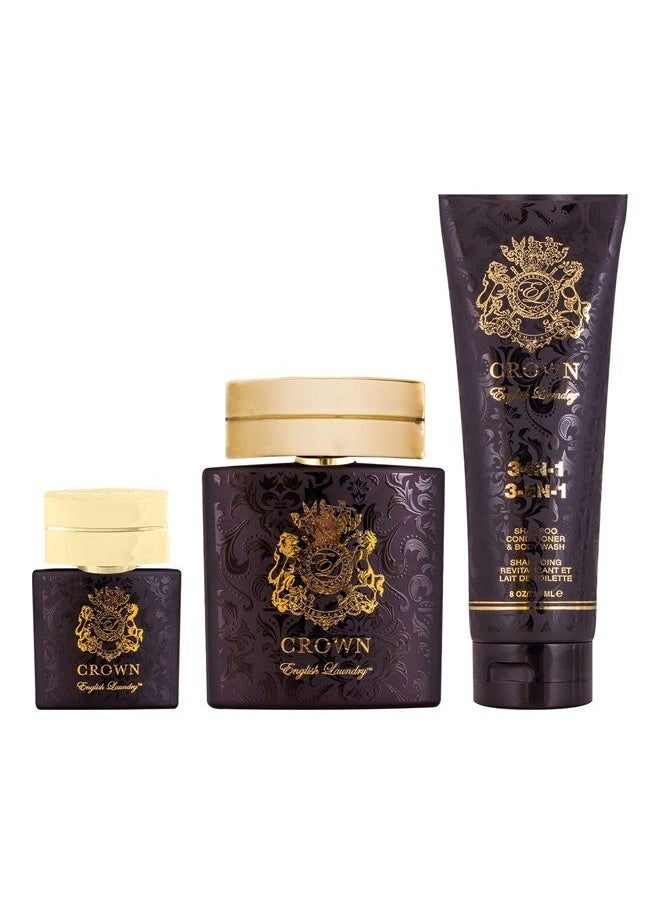 English Laundry Crown 3 Piece Eau de Parfum Gift Set  - Image 1