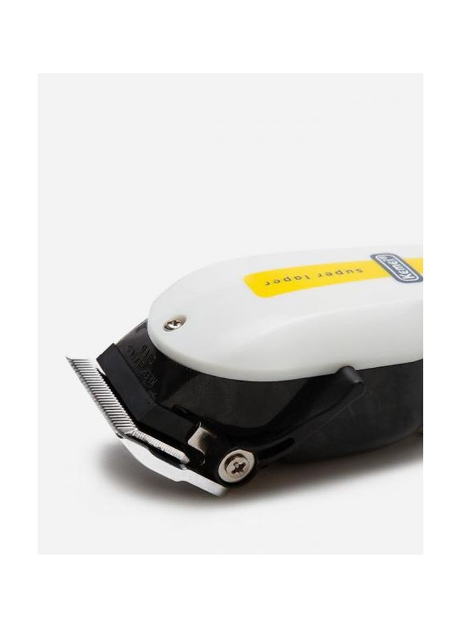 Kemei Electric Foil Shaver White/Yellow/Black - Image 4