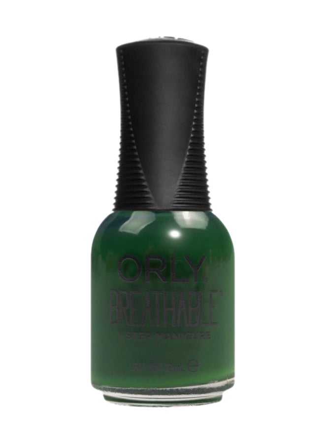 Orly طلاء أظافر قابل للتنفس للأبد والأخضر الدائم 18 مل
